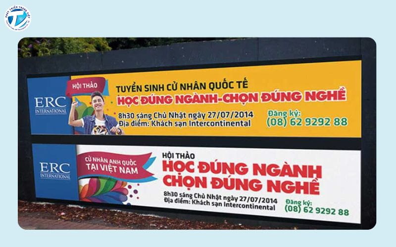 In băng rôn bằng giấy PP cán màng